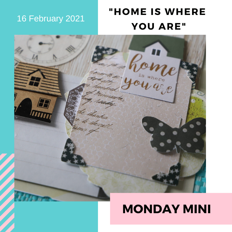 Monday Mini's - Great ideas for using up your left over scrapbooking paper and embellishments. Visit the Facebook Group to check out a new Mini every week.