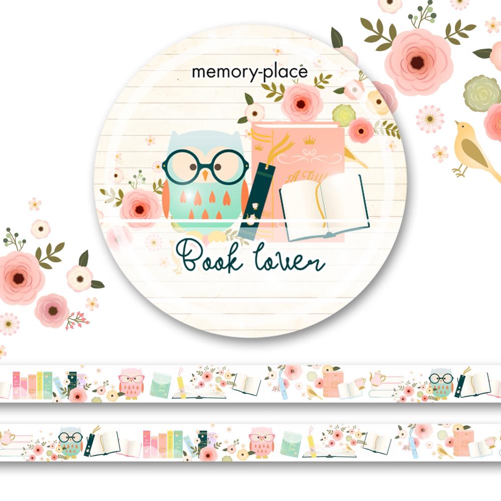Memory Place Washi Tape Book Lover 1 - Scrap Of Your Life 