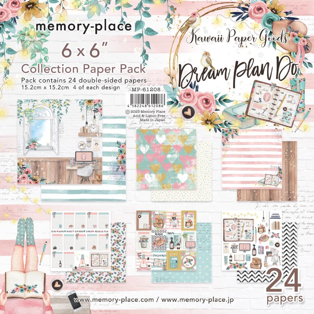 Memory Place Double-Sided Paper Pack 6"X6" - Scrap Of Your Life 