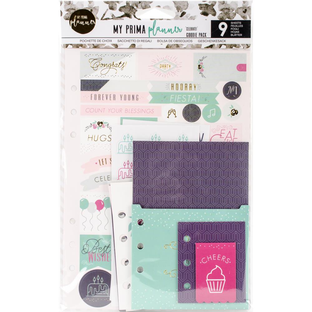Prima My Prima Planner Goodie Pack Celebrate 7.99 Prima