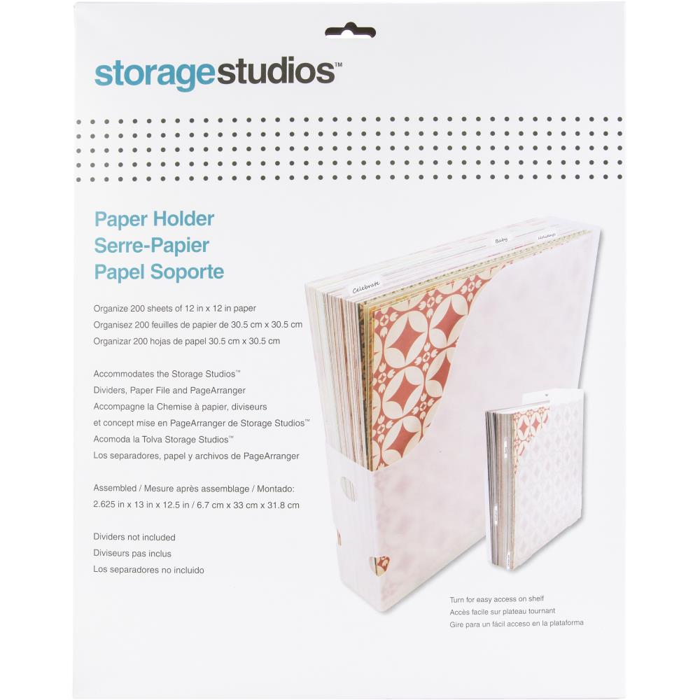 Storage Studios - 12" x 12" Paper Holder - Scrap Of Your Life 