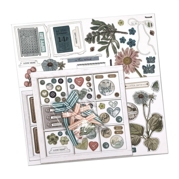 49 and Market Ultimate Page Kit Vintage Artistry Tranquility - Scrap Of Your Life 