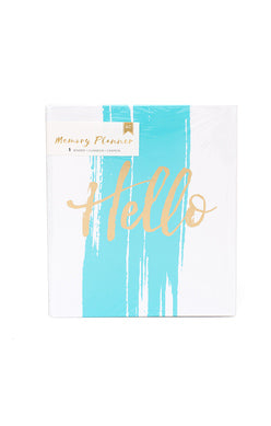 American Crafts - Memory Planner Collection - Binder Only - Hello - Scrap Of Your Life 