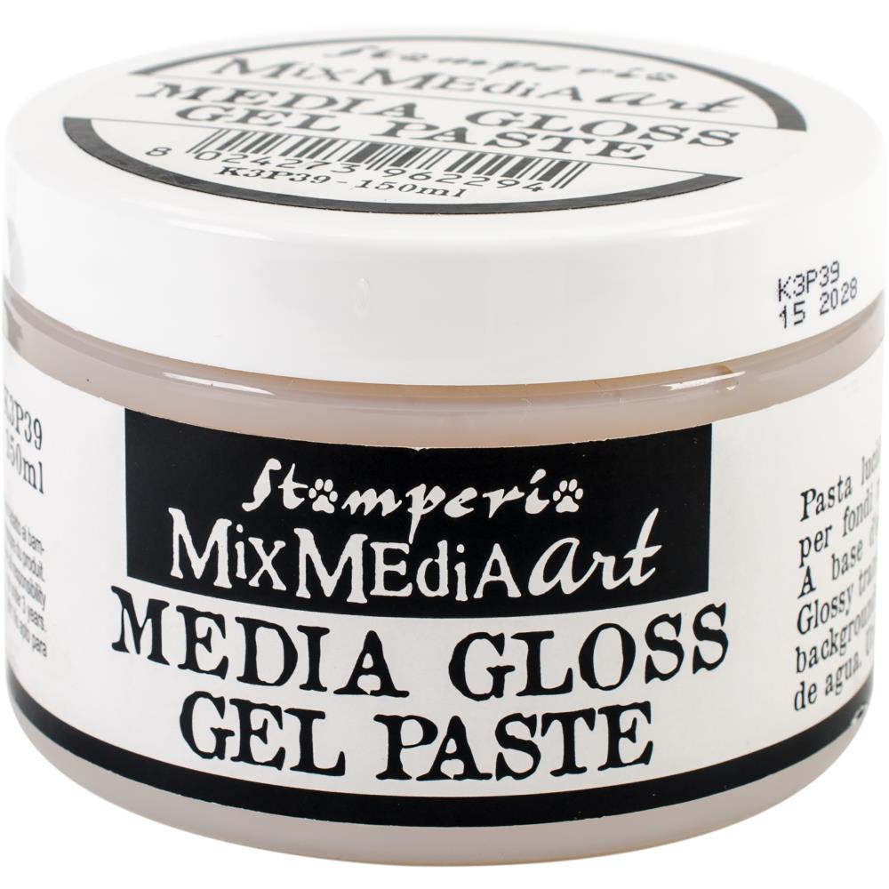 Stamperia Media Gloss Gel Plaste - Scrap Of Your Life 