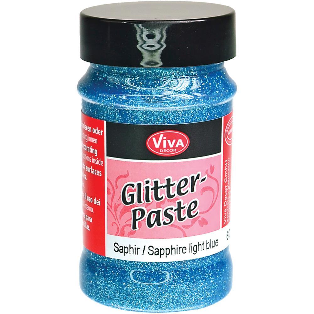 Viva Glitter Paste - Sapphire Light Blue - Scrap Of Your Life 