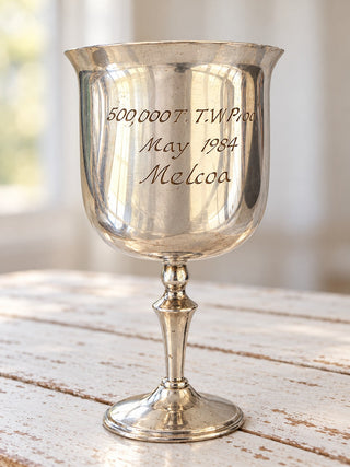 A Little Trip Down Memory Lane – The Melco Silver Goblets