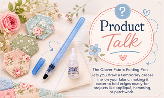Clover Fabric Folding Pen Liquid FAQ's