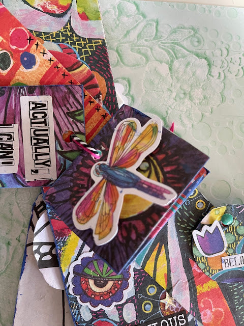 Project - Tag Album Using Clothing Tags and Mod Podg
