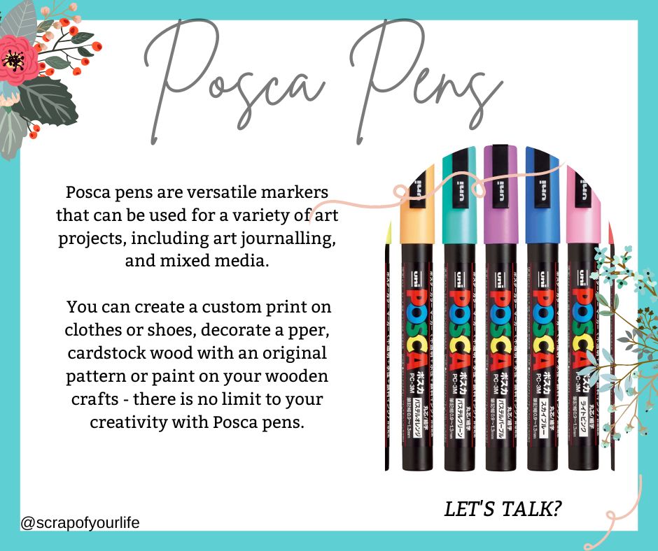 How to Get Creative with POSCA Pens: Tips and Tricks