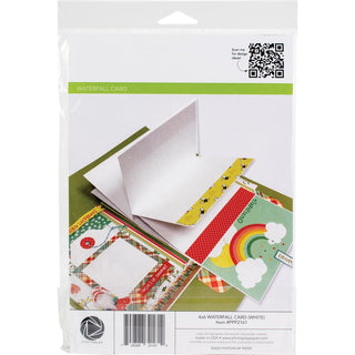 PhotoPlay Maker Series 4"X6" Mechanical White Waterfall - Scrap Of Your Life 