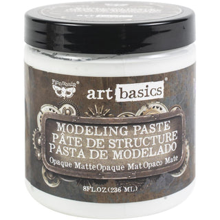 Prima - Finnabair Art Basics Modelling Paste 8oz - Scrap Of Your Life 