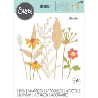 Sizzix Thinlits Dies By Olivia Rose Delicate Autumn Stems 8/Pkg - Scrap Of Your Life 