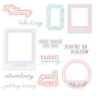 P13 Have Fun Ephemera Cardstock Die-Cuts Frames and Words - Scrap Of Your Life 