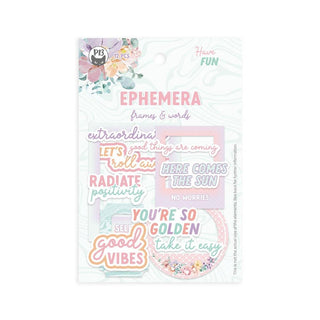 P13 Have Fun Ephemera Cardstock Die-Cuts Frames and Words - Scrap Of Your Life 