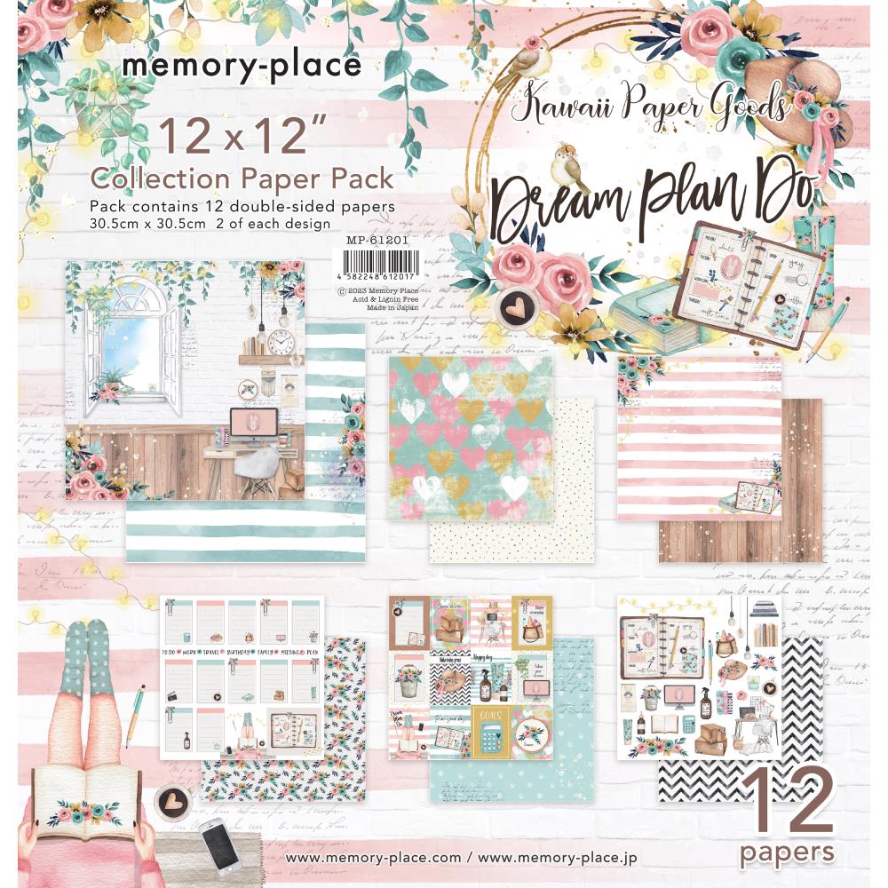 Memory Place - Dream Plan Do  Collection Pack 12"X12" - Scrap Of Your Life 