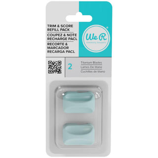 We R Memory Keepers Trim & Score Refill Blades 2/Pkg - Scrap Of Your Life 