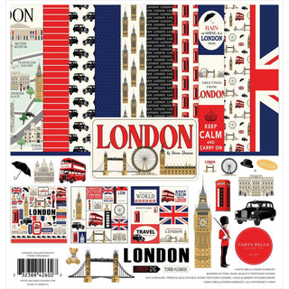 Carta Bella London 12 x 12 Paper Collection - Scrap Of Your Life 