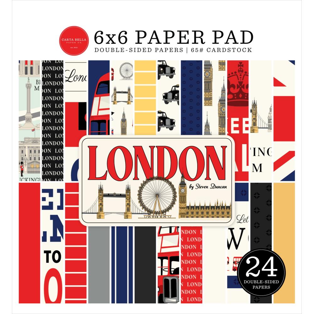 Carta Bella London 6 x 6  Paper Pad