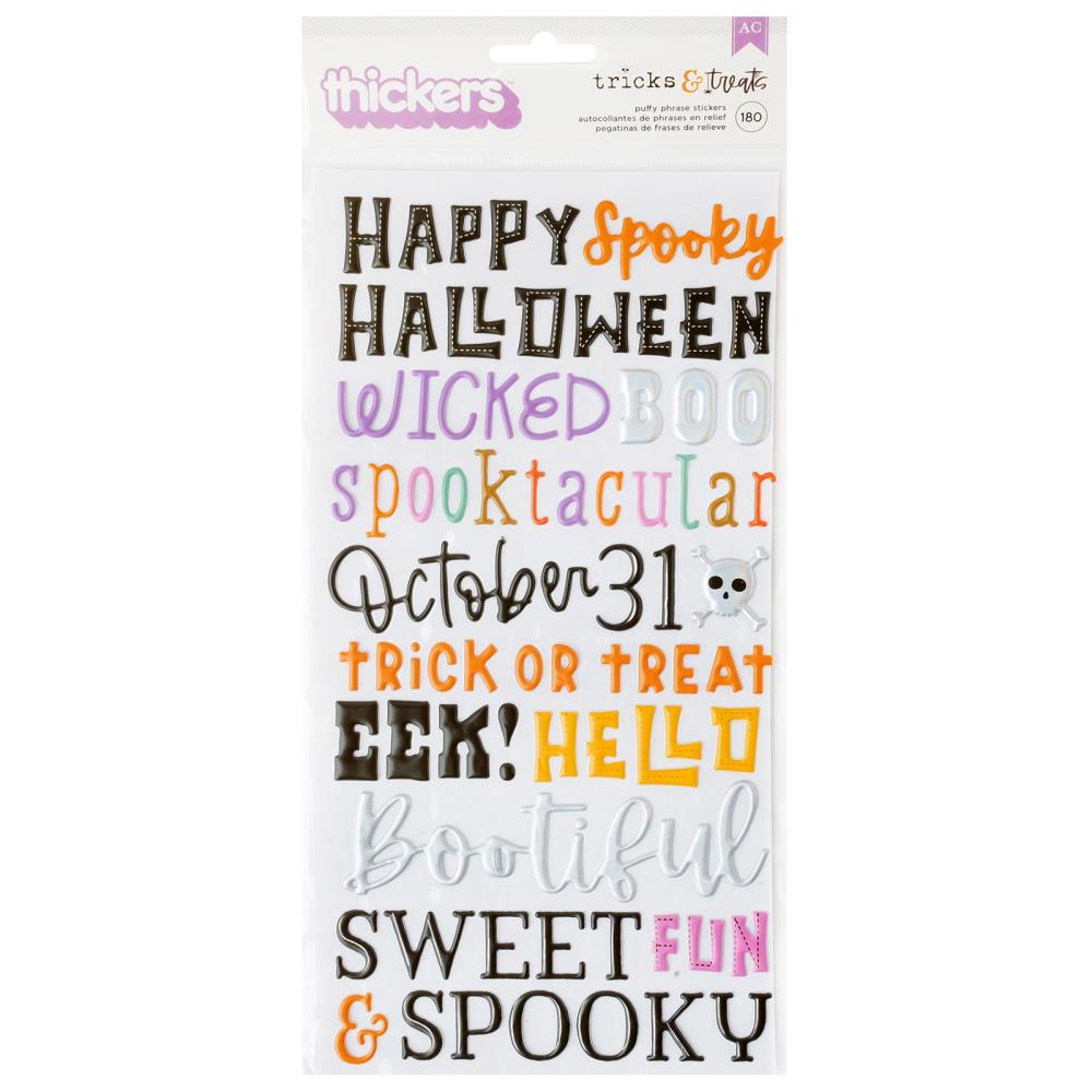 Paige Evans Tricks & Treats Thickers Phrases