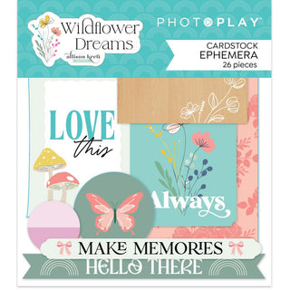 Photo Play - Wildflower Dreams Ephemera - Scrap Of Your Life 