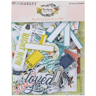 49 & Market Birdsong Ephemera Bits - Scrap Of Your Life 