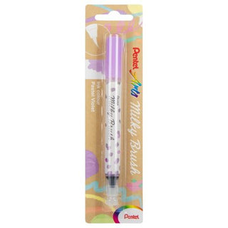Pentel Arts Milky Brush Pen Pastel Green - Scrap Of Your Life 