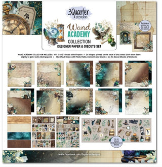 3 Quarter Designs Wand Academy 12x12 Collection