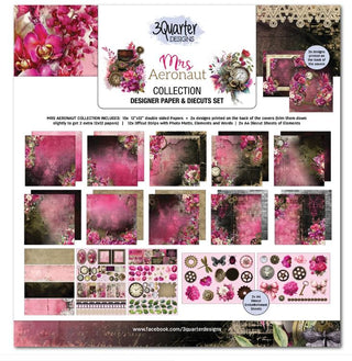 3 Quarter Designs - Mrs Aeronaut Collection 12 x 12 Collection Kit