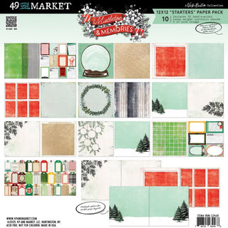 49 And Market Starters Collection Pack 12"X12" Mistletoe And Memories - Scrap Of Your Life 