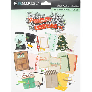 49 And Market Starters Flip Book Kit Mistletoe And Memories - Scrap Of Your Life 