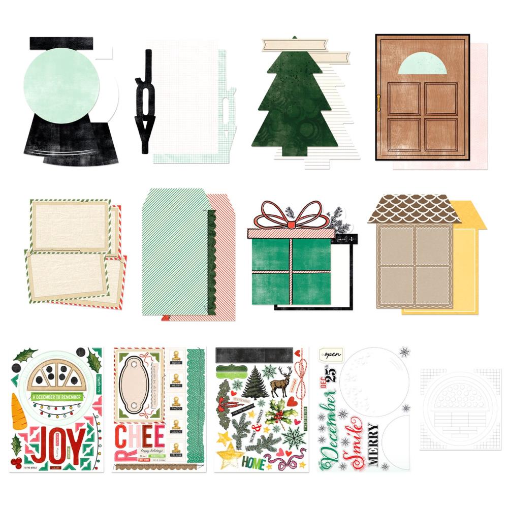 49 And Market Starters Flip Book Kit Mistletoe And Memories - Scrap Of Your Life 
