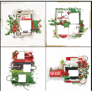 49 & Market  12 x 12 Christmas Spectacular Kit - Scrap Of Your Life 