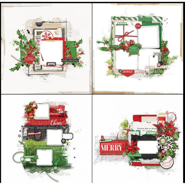49 & Market  12 x 12 Christmas Spectacular Kit - Scrap Of Your Life 