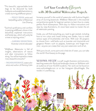 Wildflower Watercolor Painting for Beginners Step-by-Step Guide - Scrap Of Your Life 