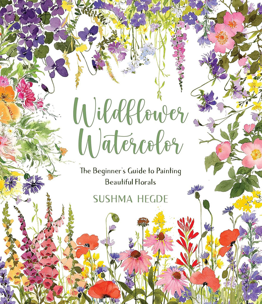 Wildflower Watercolor Painting for Beginners Step-by-Step Guide - Scrap Of Your Life 