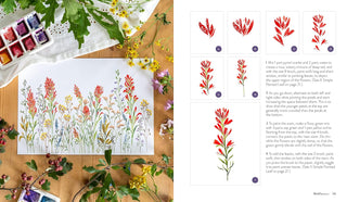 Wildflower Watercolor Painting for Beginners Step-by-Step Guide - Scrap Of Your Life 