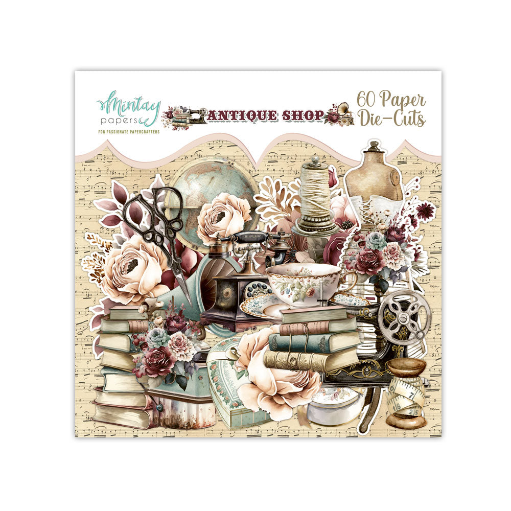 Mintay Antique Shop Die Cuts - Scrap Of Your Life 