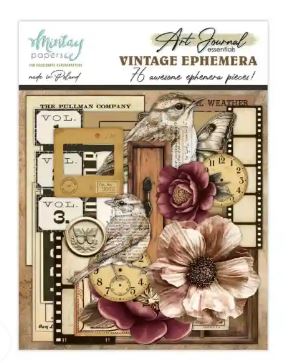 Mintay Art Journal Essentials – Vintage Ephemera - Scrap Of Your Life 