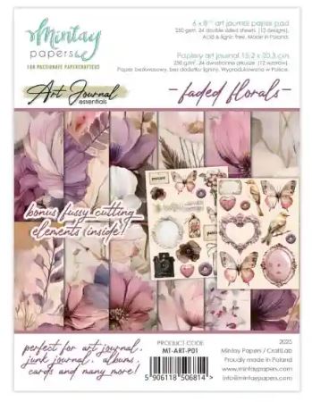 Mintay – Art Journal Essentials - 01 Faded Florals