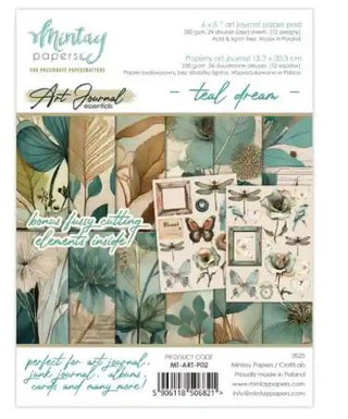 Mintay – Art Journal Essentials - 02 Teal Dream - Scrap Of Your Life 