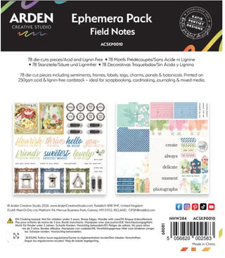 Arden Ephemera Field Notes - Scrap Of Your Life 