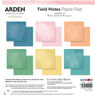 Arden Field Notes Paper Pad Basics - Scrap Of Your Life 