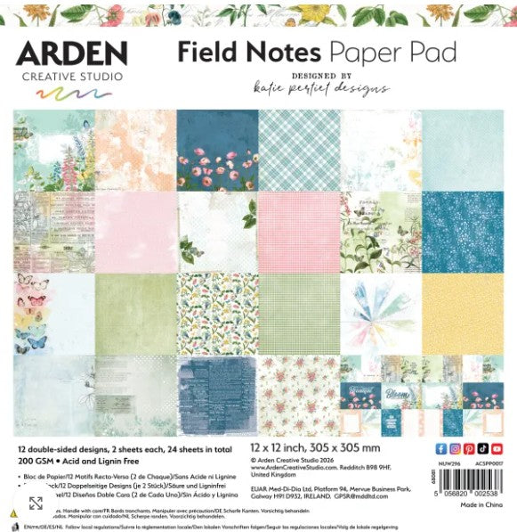 Arden Field Notes Paper Collections - Scrap Of Your Life 