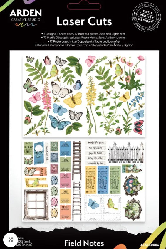 Arden Field Notes Transfers Laser Cuts - Scrap Of Your Life 