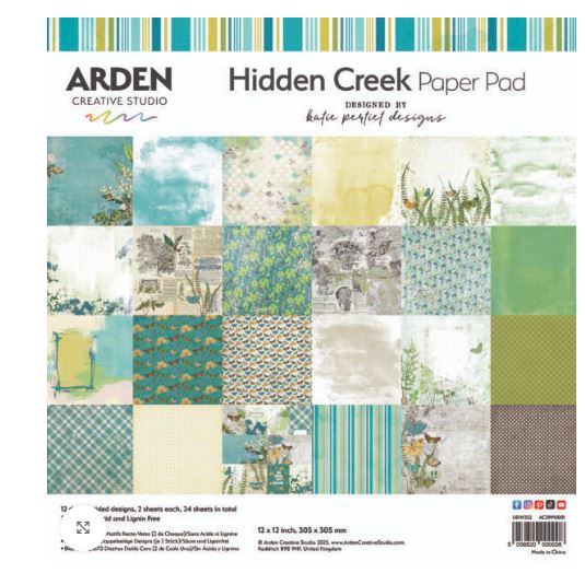 Arden Hidden Creek  12x12 Paper Collection