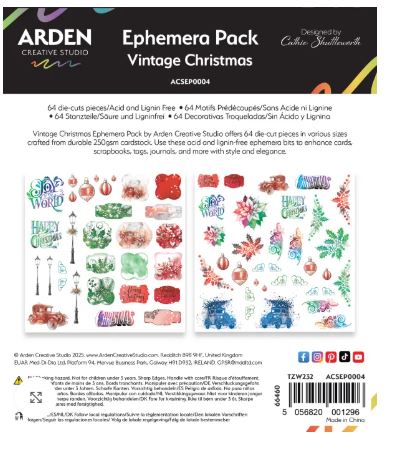 Arden Vintage Christmas Ephemera - Scrap Of Your Life 