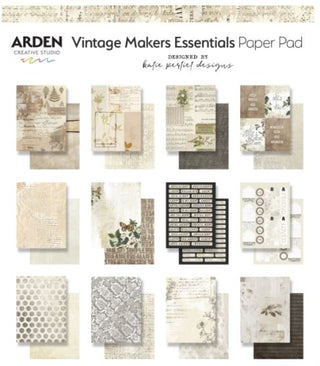 Arden Vintage Maker Essential 6in X 8in Paper Pad - Scrap Of Your Life 