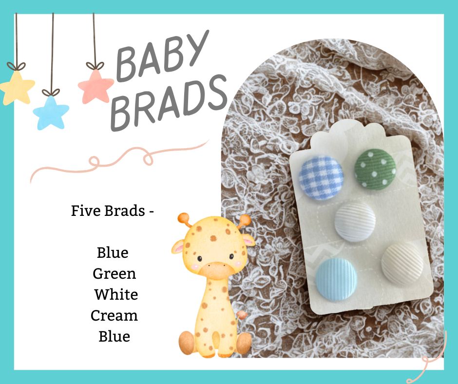 Baby Boy Brads Set 11 - Scrap Of Your Life 