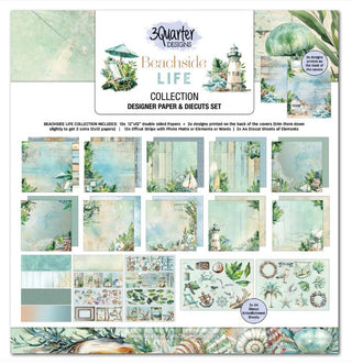 3 Quarter Designs - Beach Side Life 12 x 12 Collection Kit