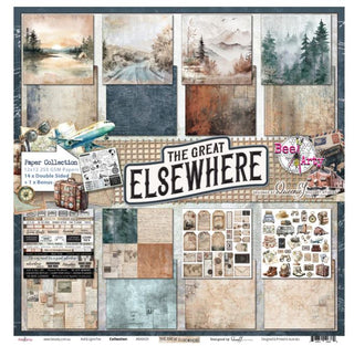 Bee Arty 12 x 12 Paper Collection The Great Elsewhere - Scrap Of Your Life 